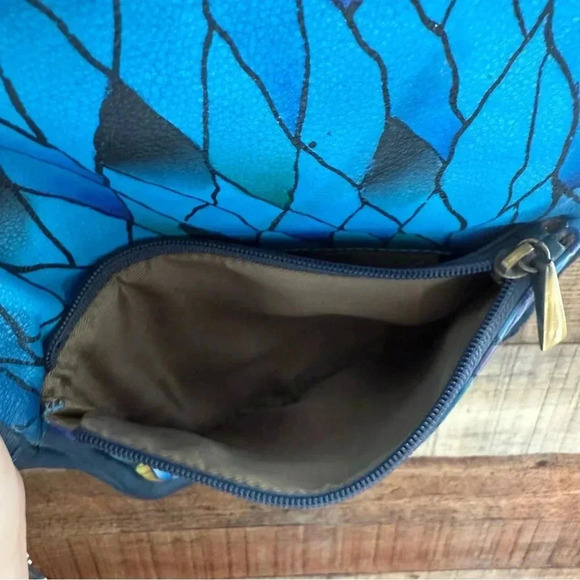 NWT Sukriti Kolkata Handbag Collection One Of A Kind Hand painted- Leather - Picture 6 of 11